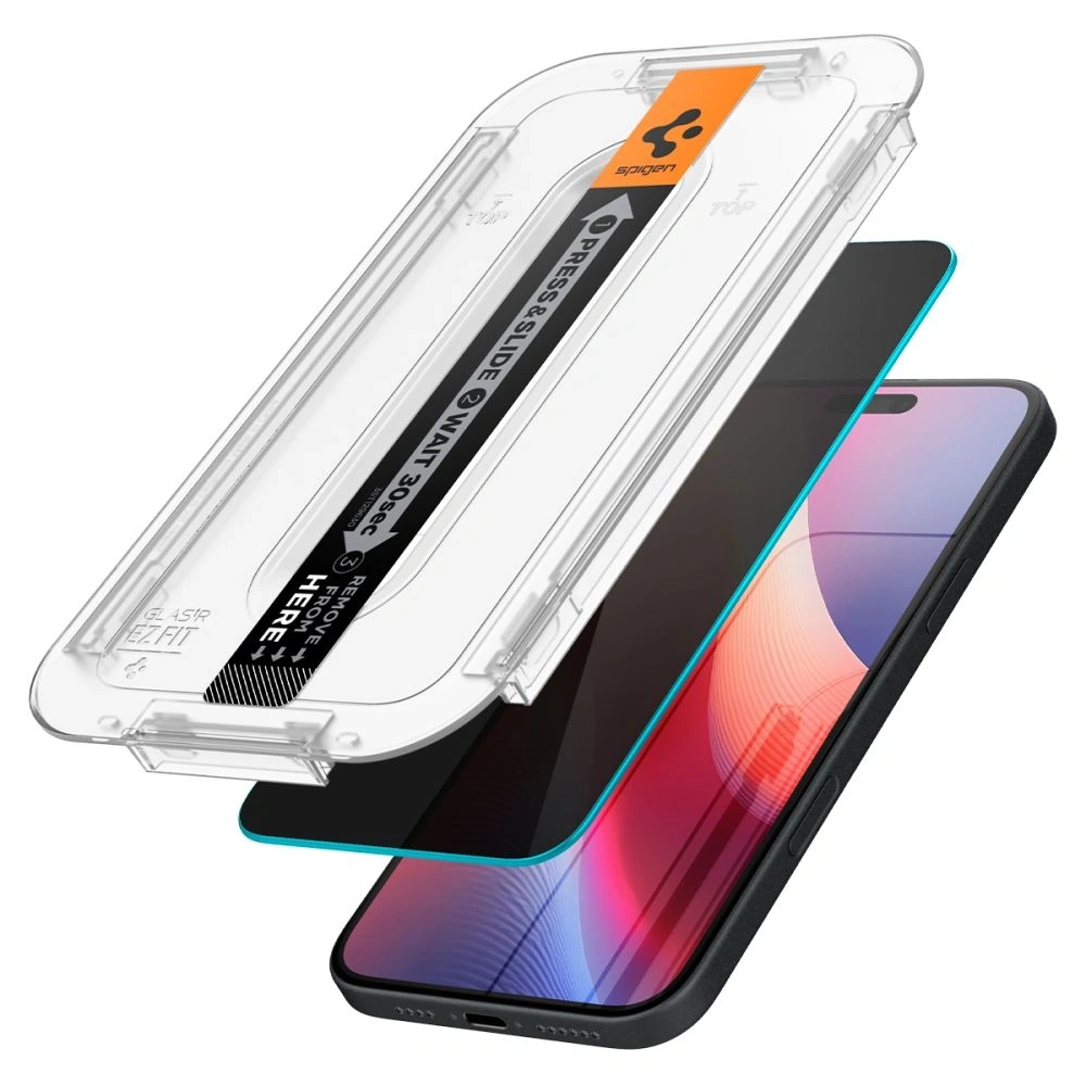 Wholesale Spigen GLAS.tR ez Fit Apple iPhone 15 / 16 Privacy [2 PACK] - SPN3076 - {ean13} - Hurt