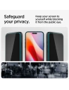 Wholesale Spigen GLAS.tR ez Fit Apple iPhone 15 / 16 Privacy [2 PACK] - SPN3076 - {ean13} - Hurt