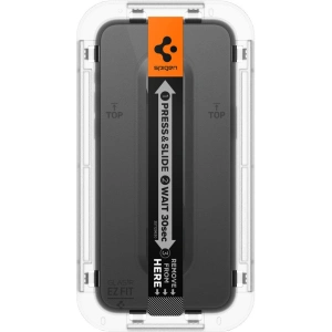 Szkło hartowane Spigen GLAS.tR ez Fit FC Apple iPhone 15 Plus / 14 Plus Black
