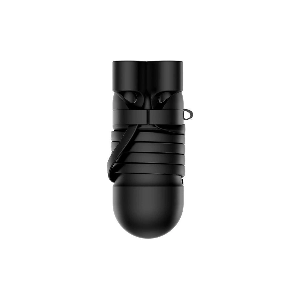 Wholesale Baseus Apple AirPods Protective Case with Earphone Strap Black - BSU372BLK - {ean13} - Hurt