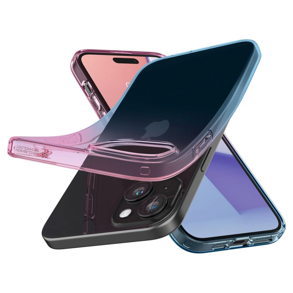 Hurtownia GSM - Etui Spigen Liquid Crystal Apple iPhone 15 Gradáció Rózsaszín - SPN3082 - {ean13} - Hurt