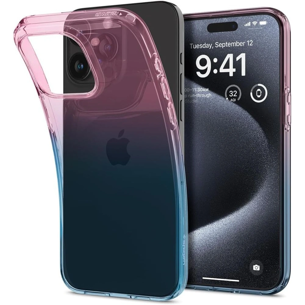 Wholesale Spigen Liquid Crystal Apple iPhone 15 Pro Gradation Pink - SPN3083 - {ean13} - Hurt