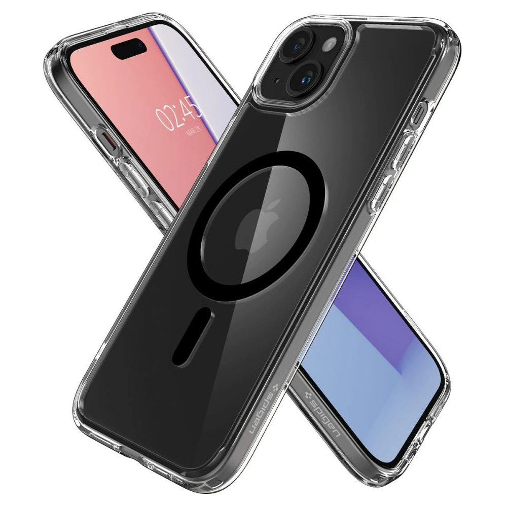 Hurtownia GSM - Case Spigen Ultra Hybrid Mag MagSafe Apple iPhone 15 Plus / 14 Plus Schwarz - SPN3084 - {ean13} - Hurt