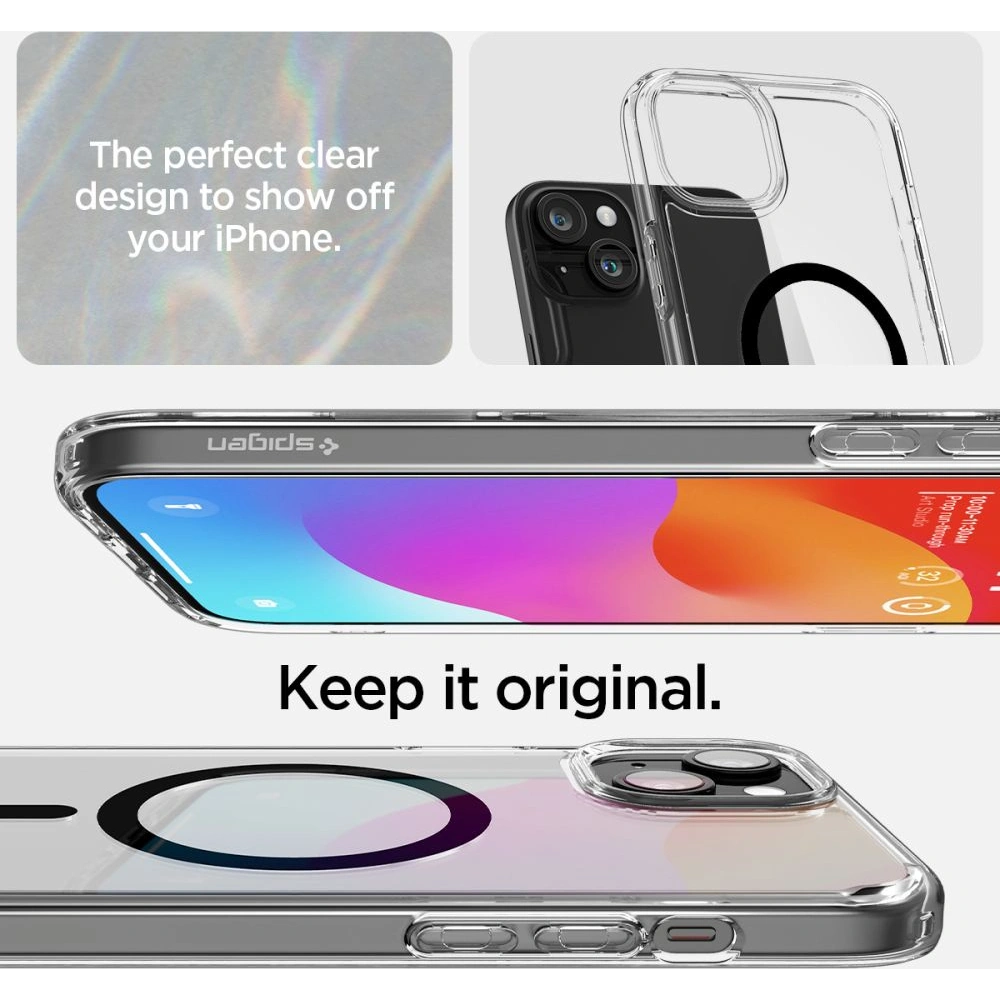 Hurtownia GSM - Etui Spigen Ultra Hybrid Mag MagSafe Apple iPhone 15 Plus / 14 Plus Negru - SPN3084 - {ean13} - Hurt