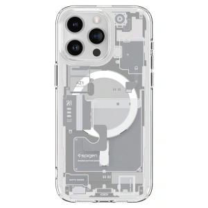 Wholesale Spigen Ultra Hybrid Mag MagSafe Apple iPhone 15 Pro Max Zero One White - SPN3085 - {ean13} - Hurt