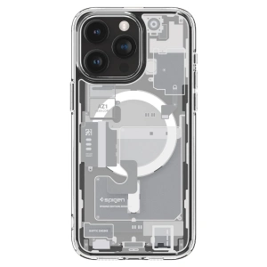 Wholesale Spigen Ultra Hybrid Mag MagSafe Apple iPhone 15 Pro Max Zero One White - SPN3085 - {ean13} - Hurt