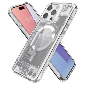 Wholesale Spigen Ultra Hybrid Mag MagSafe Apple iPhone 15 Pro Max Zero One White - SPN3085 - {ean13} - Hurt
