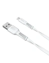 Cablul micro USB Baseus Tough Series 2A 1m (alb)