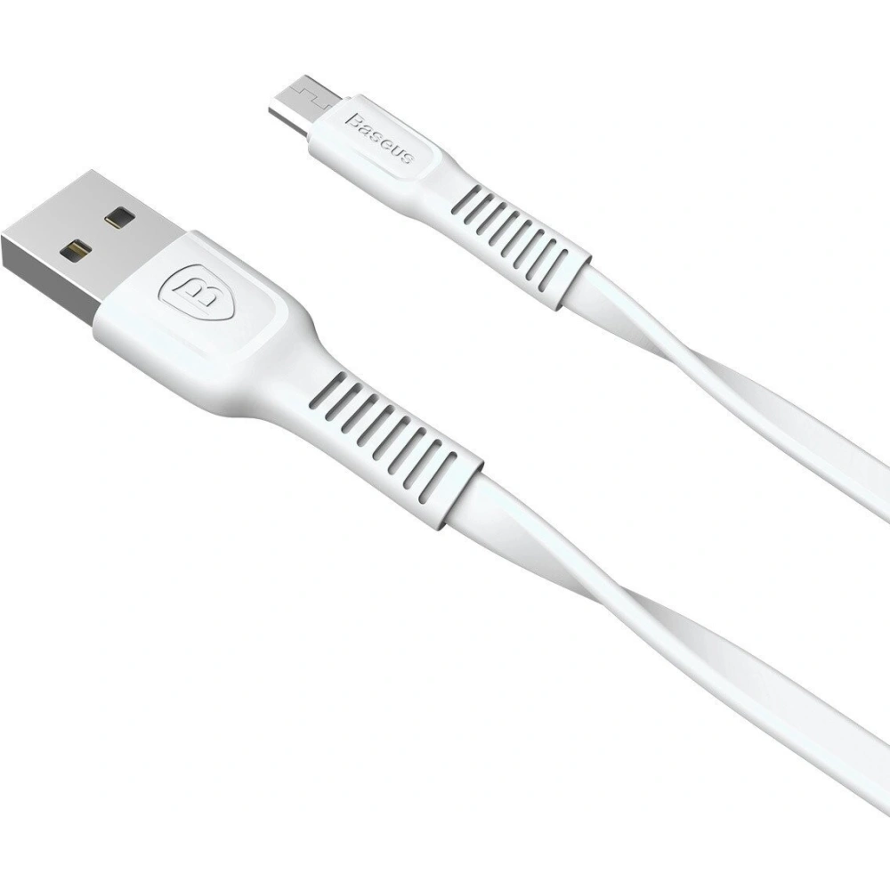Hurtownia GSM - Cablul micro USB Baseus Tough Series 2A 1m (alb) - BSU373WHT - {ean13} - Hurt