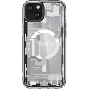 Etui Spigen Ultra Hybrid Mag MagSafe Apple iPhone 15 Plus / 14 Plus Zero One White