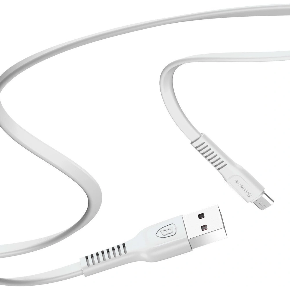 Hurtownia GSM - Cablul micro USB Baseus Tough Series 2A 1m (alb) - BSU373WHT - {ean13} - Hurt