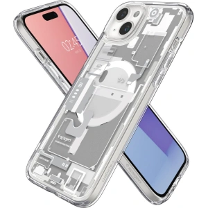 Etui Spigen Ultra Hybrid Mag MagSafe Apple iPhone 15 Plus / 14 Plus Zero One White