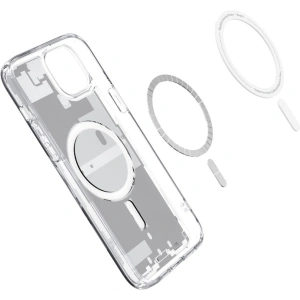 Etui Spigen Ultra Hybrid Mag MagSafe Apple iPhone 15 Plus / 14 Plus Zero One White