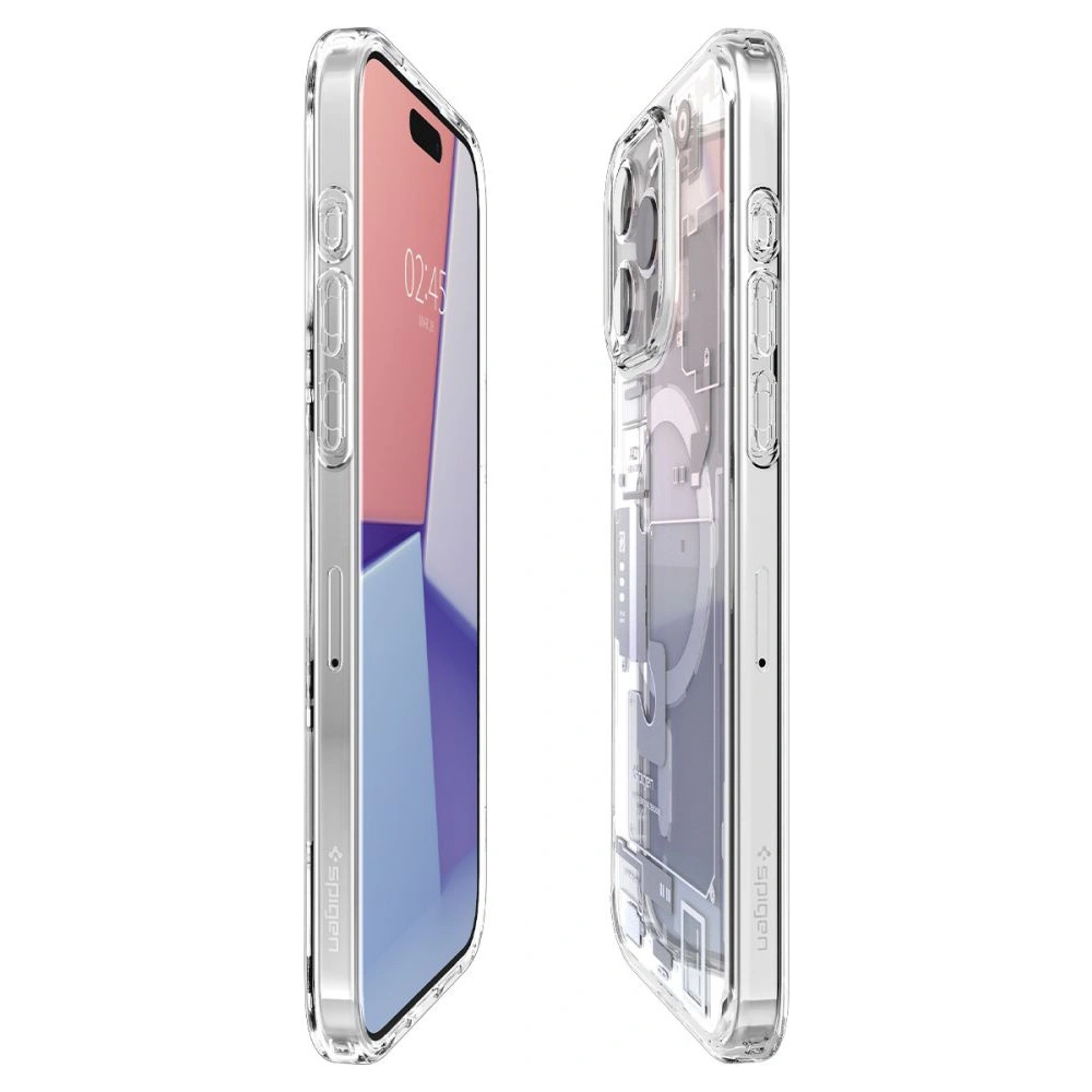 Wholesale Spigen Ultra Hybrid Mag MagSafe Apple iPhone 15 Pro Zero One White - SPN3087 - {ean13} - Hurt