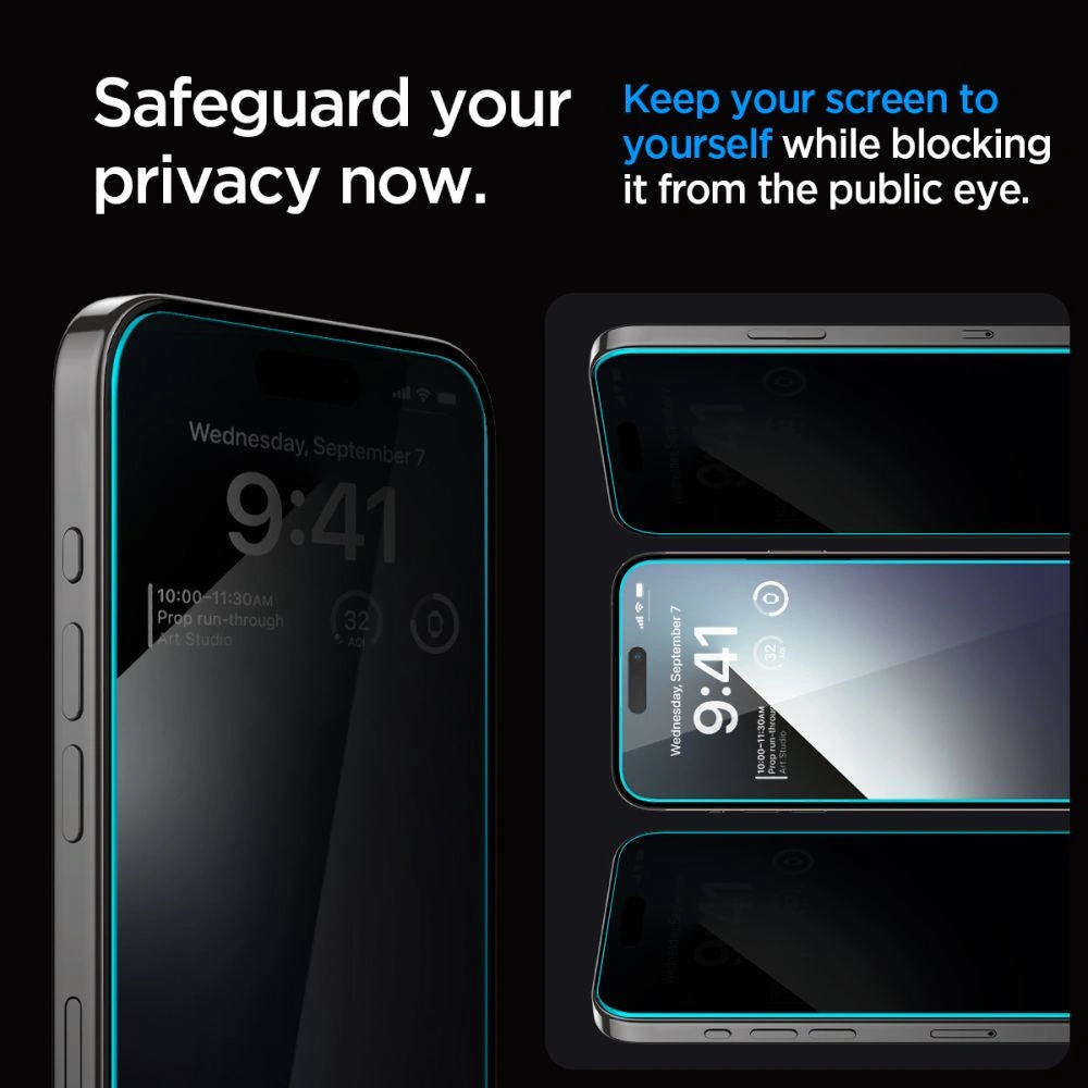 Wholesale Spigen GLAS.tR ez Fit Apple iPhone 15 Pro Max Privacy - SPN3089 - {ean13} - Hurt