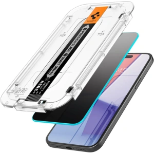 Szkło hartowane Spigen GLAS.tR ez Fit Apple iPhone 15 Plus / 14 Plus Privacy