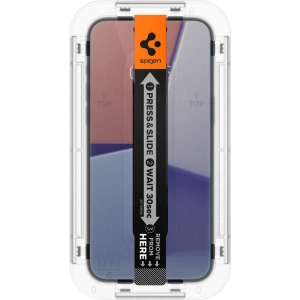 Szkło hartowane Spigen GLAS.tR ez Fit Apple iPhone 15 Plus / 14 Plus Privacy