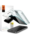 Edzett üveg Spigen GLAS.tR ez Fit Apple iPhone 15 Pro Privacy