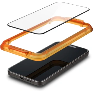 Szkło hartowane Spigen GLAS.tR AlignMaster FC Apple iPhone 15 Plus / 14 Plus Black [2 PACK]