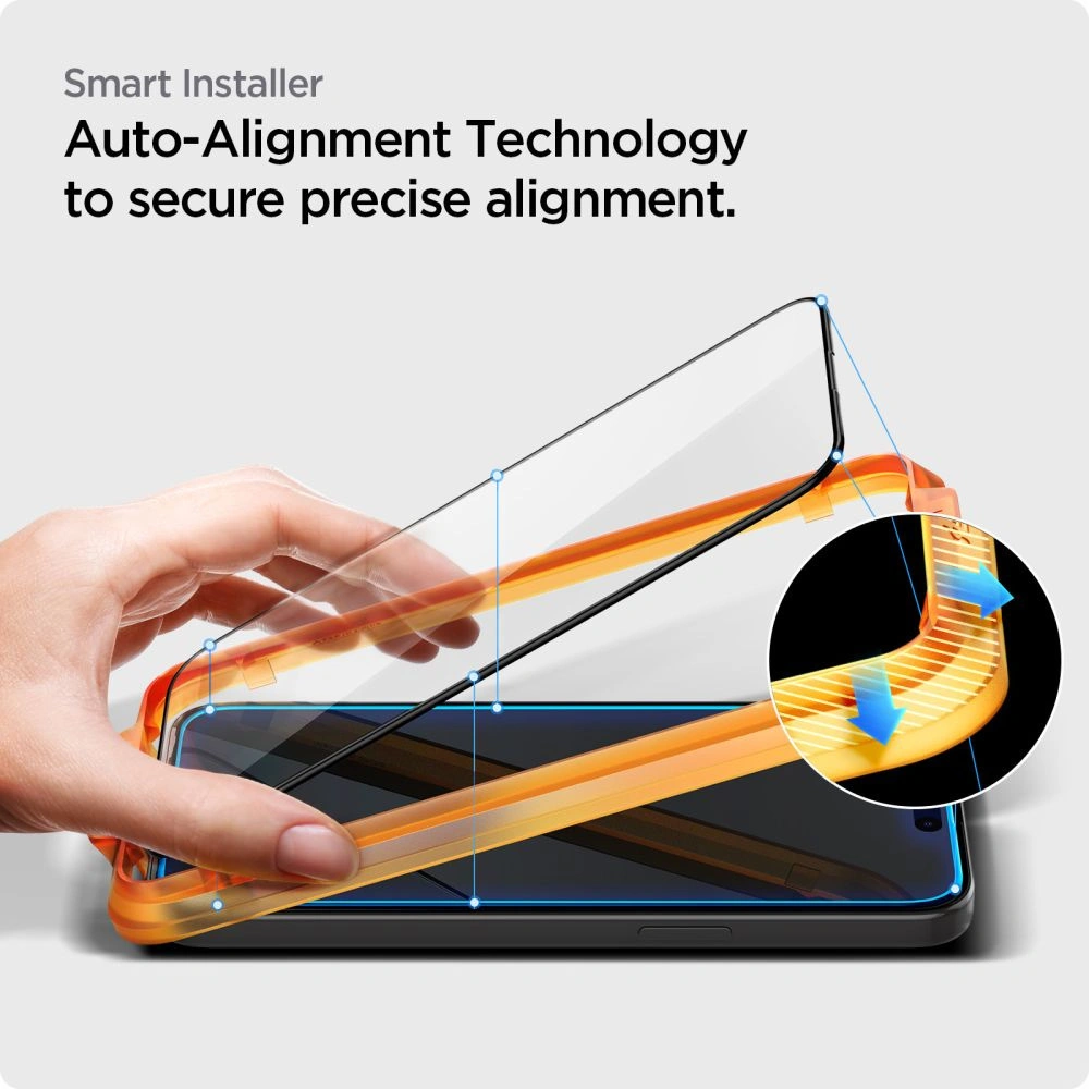 Wholesale Spigen GLAS.tR AlignMaster FC Apple iPhone 15 Plus / 14 Plus Black [2 PACK] - SPN3093 - {ean13} - Hurt