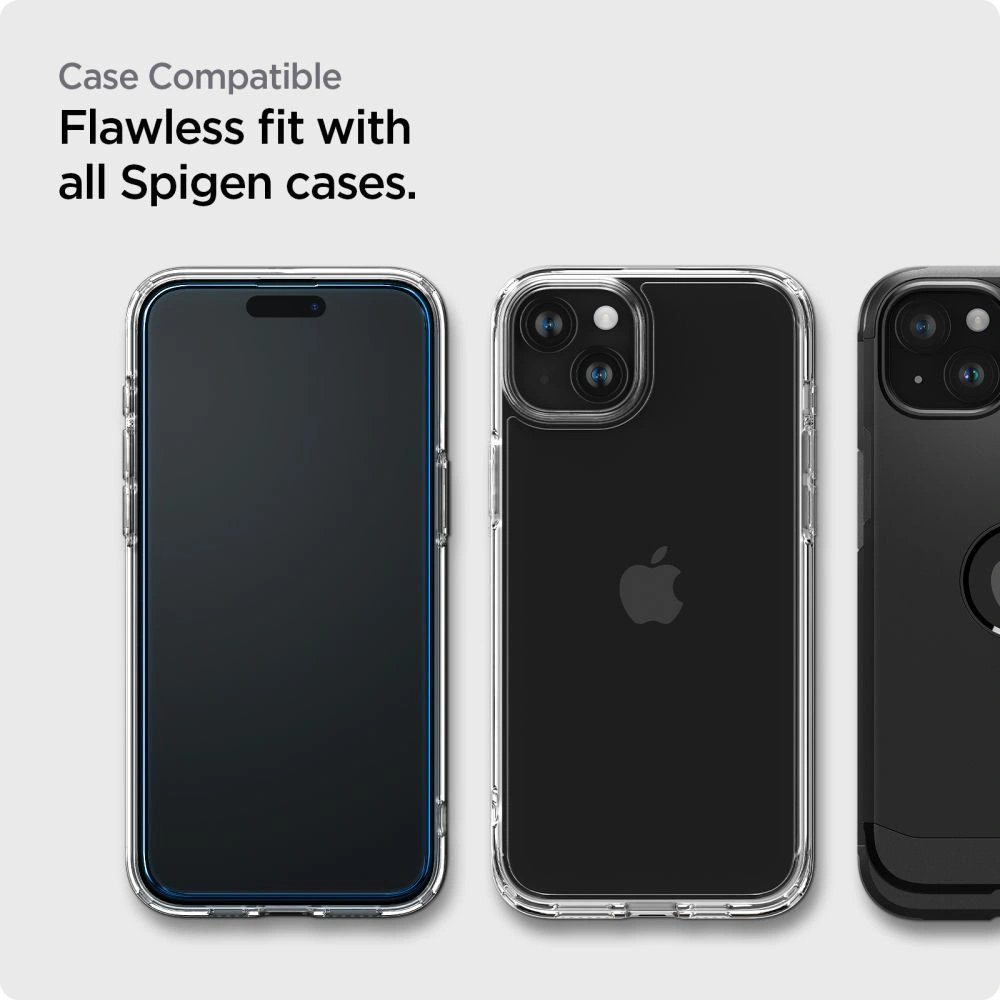 Wholesale Spigen GLAS.tR AlignMaster FC Apple iPhone 15 Plus / 14 Plus Black [2 PACK] - SPN3093 - {ean13} - Hurt