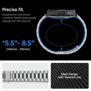Hurtownia GSM - Pulsant Spigen Modern Fit Band Samsung Galaxy Watch 6 Classic 47mm Argintiu - SPN3094 - {ean13} - Hurt