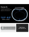 Wholesale Spigen Modern Fit Band Samsung Galaxy Watch 6 Classic 47mm Silver - SPN3094 - {ean13} - Hurt