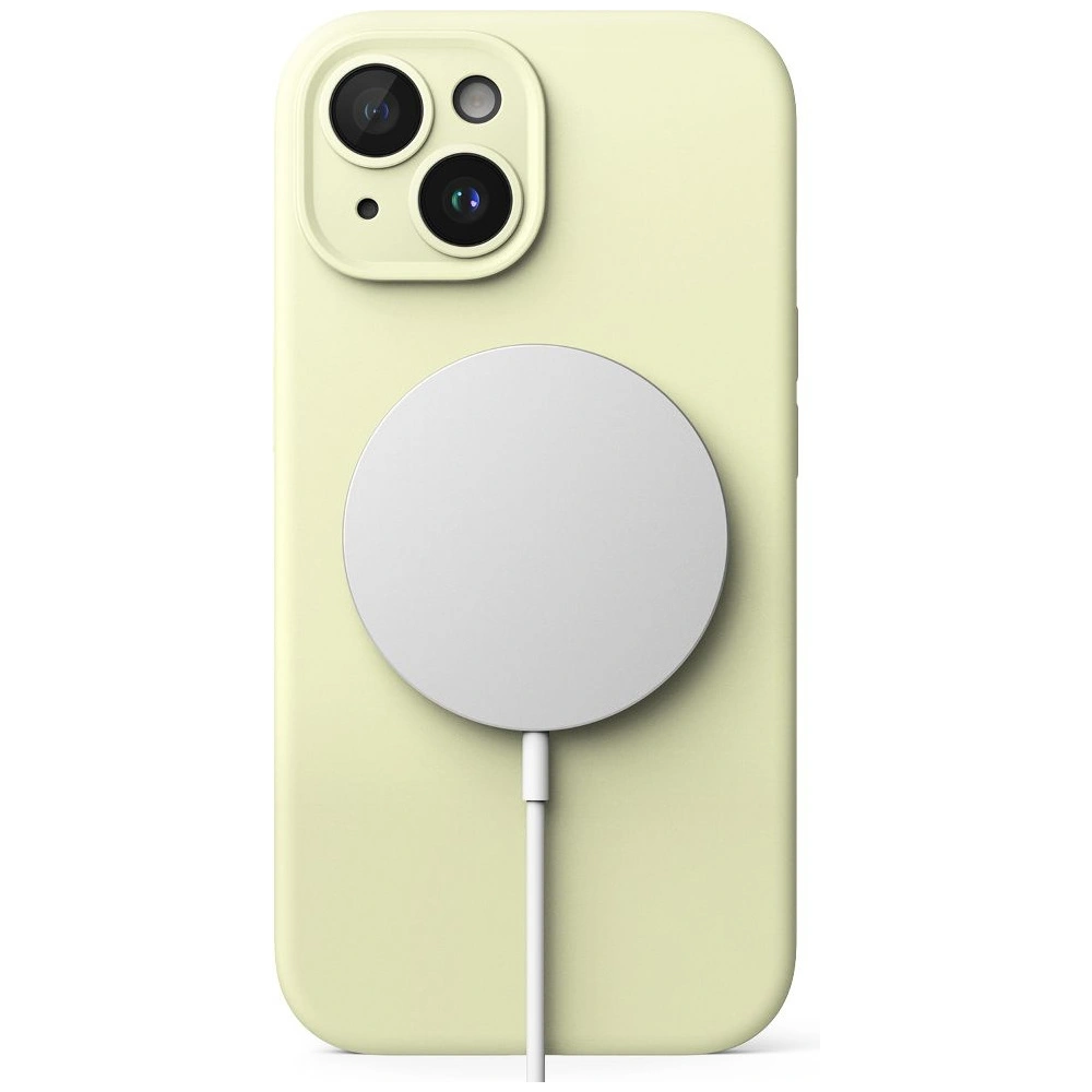 Hurtownia GSM - Etui Ringke Silicone Magnetic MagSafe Apple iPhone 15 Sluneční Limetka - RGK1864 - {ean13} - Hurt