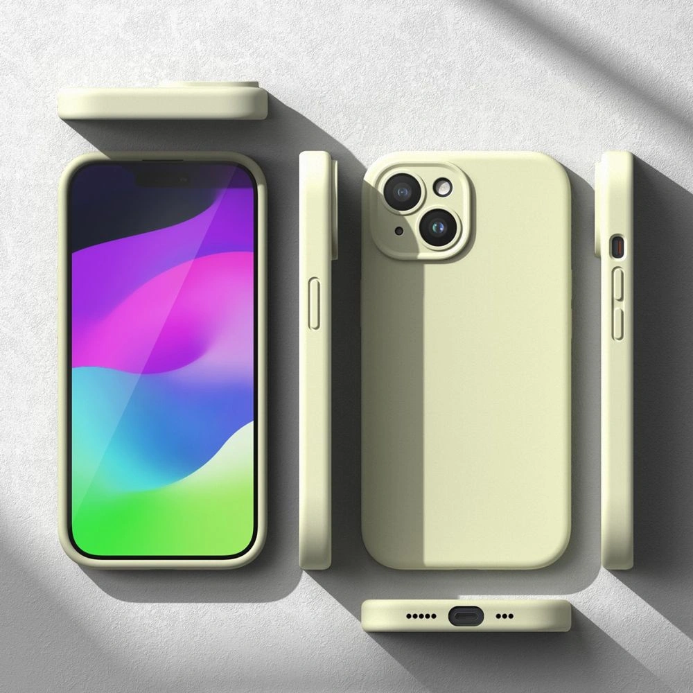Hurtownia GSM - Case Ringke Silikon Magnetic MagSafe Apple iPhone 15 Sunny Lime - RGK1864 - {ean13} - Hurt