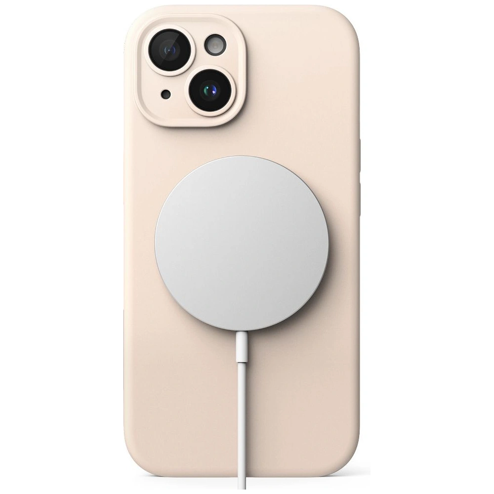 Hurtownia GSM - Etui Ringke Silicone Magnetic MagSafe Apple iPhone 15 Růžový písek - RGK1865 - {ean13} - Hurt