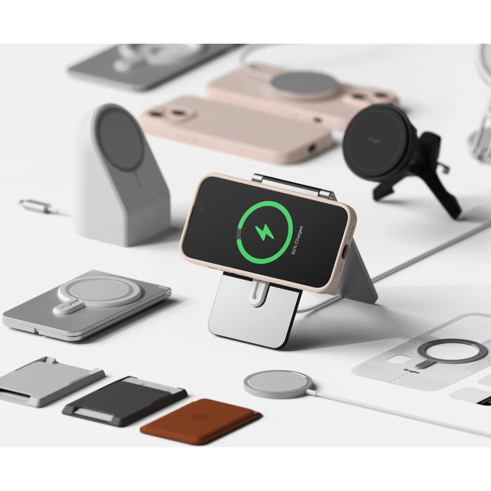 Hurtownia GSM - Etui Ringke Silicone Magnetic MagSafe Apple iPhone 15 Růžový písek - RGK1865 - {ean13} - Hurt