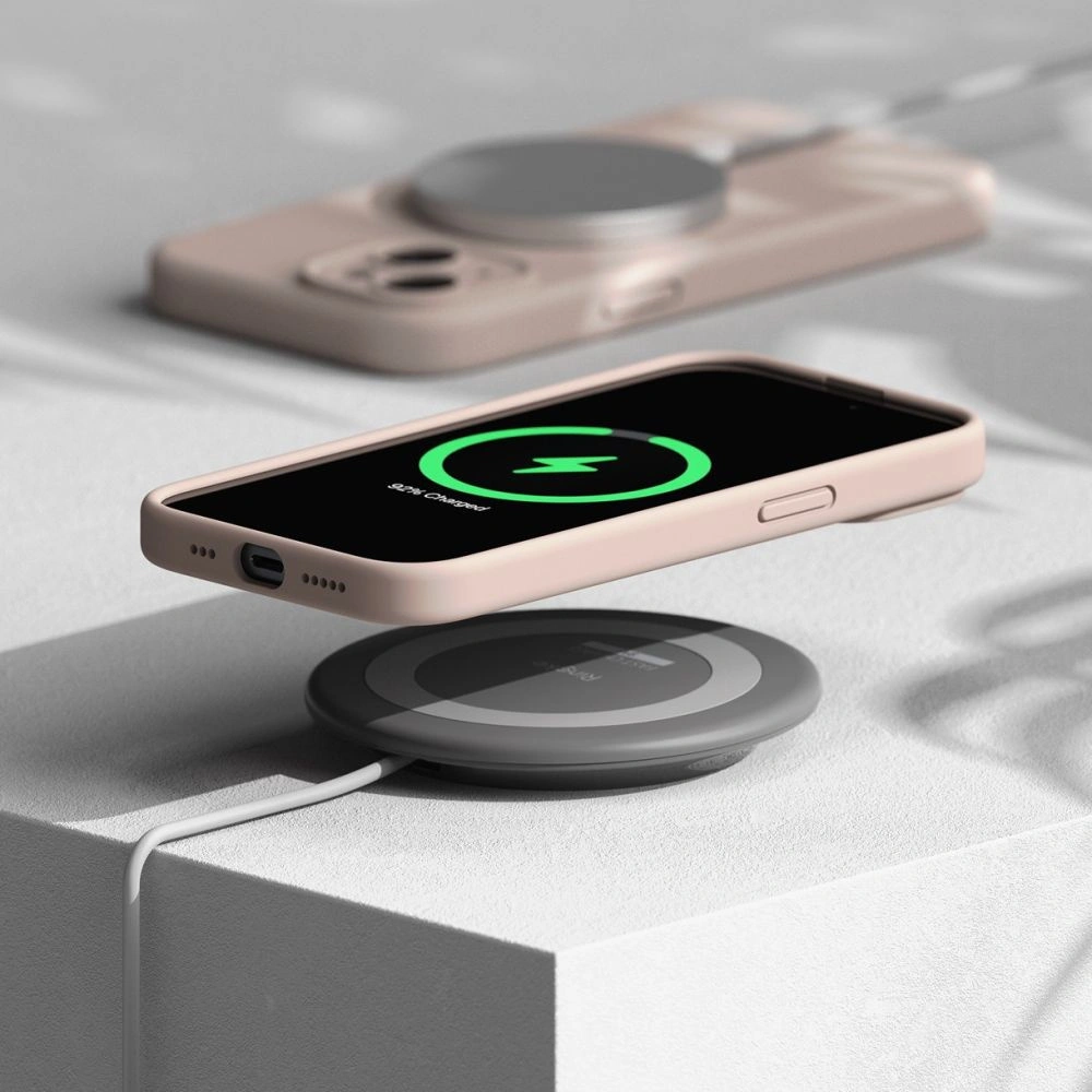 Hurtownia GSM - Etui Ringke Szilikon Magnetic MagSafe Apple iPhone 15 Rózsaszín Homok - RGK1865 - {ean13} - Hurt