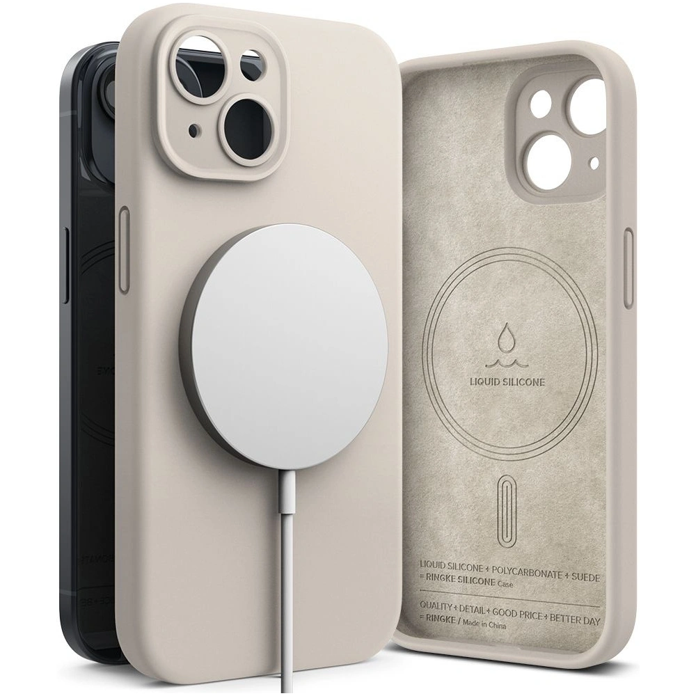 Hurtownia GSM - Case Ringke Silikon Magnetisch MagSafe Apple iPhone 15 Stein - RGK1866 - {ean13} - Hurt