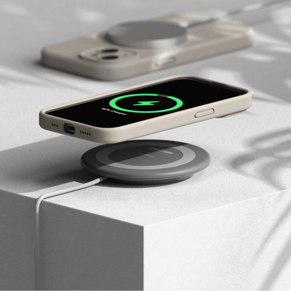 Hurtownia GSM - Etui Ringke Silicon Magnetic MagSafe Apple iPhone 15 Stone - RGK1866 - {ean13} - Hurt