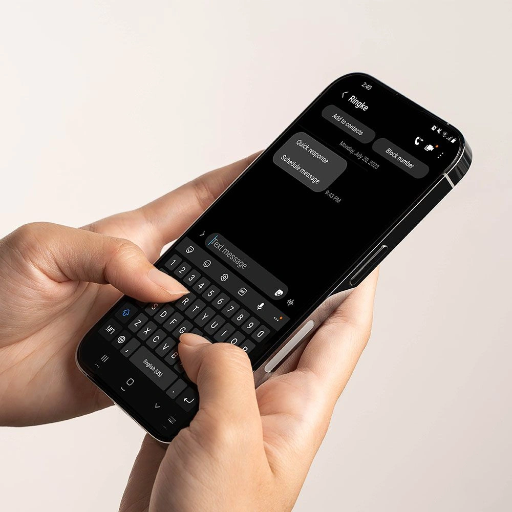 Hurtownia GSM - Gehärtetes Glas Ringke für Apple iPhone 15 Pro Max Schwarz - RGK1867 - {ean13} - Hurt