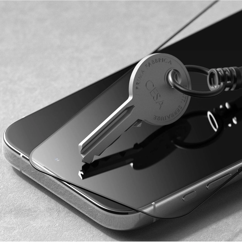 Hurtownia GSM - Gehärtetes Glas Ringke für Apple iPhone 15 Pro Max Schwarz - RGK1867 - {ean13} - Hurt