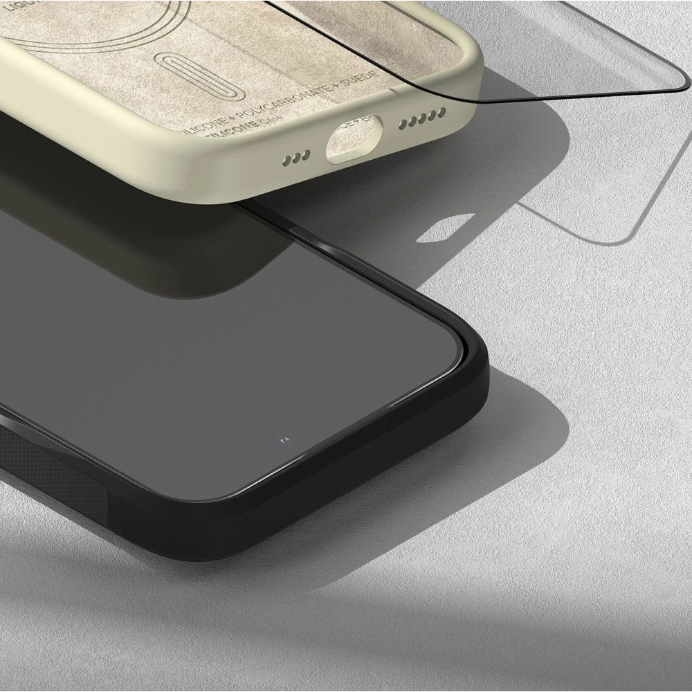Hurtownia GSM - Szkło hartowane Ringke Tempered Glass Apple iPhone 15 Pro Max Black - RGK1867 - {ean13} - Hurt