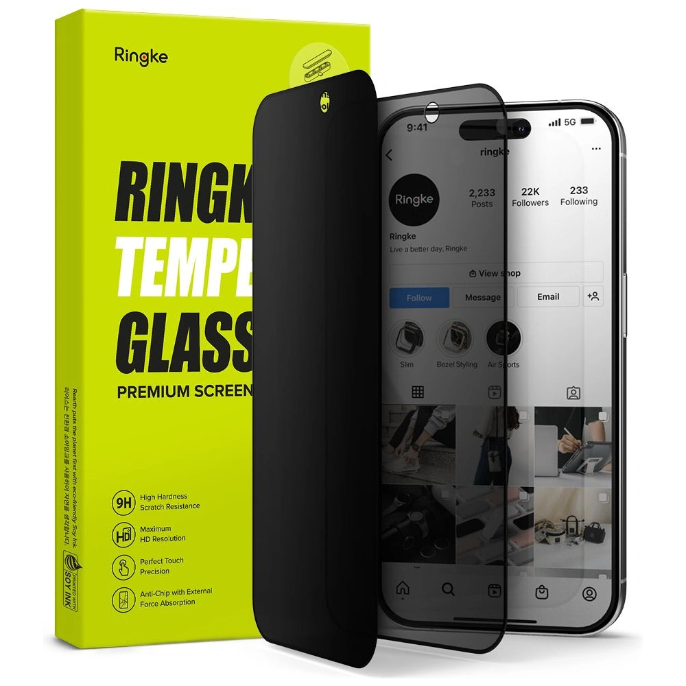 Hurtownia GSM - Gehärtetes Glas Ringke Tempered Glass Apple iPhone 15 Pro Max Privacy - RGK1868 - {ean13} - Hurt