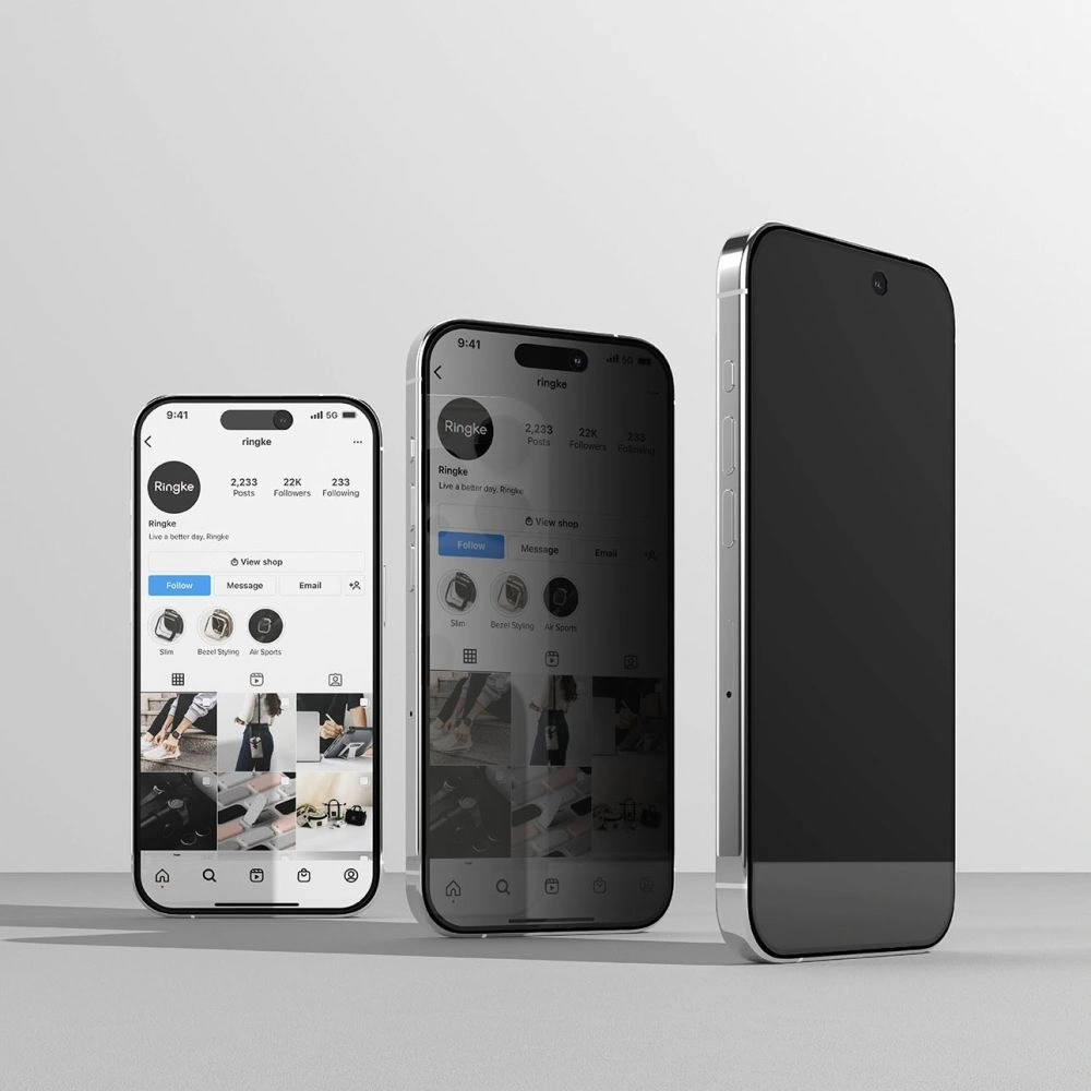 Hurtownia GSM - Gehärtetes Glas Ringke Tempered Glass Apple iPhone 15 Pro Max Privacy - RGK1868 - {ean13} - Hurt