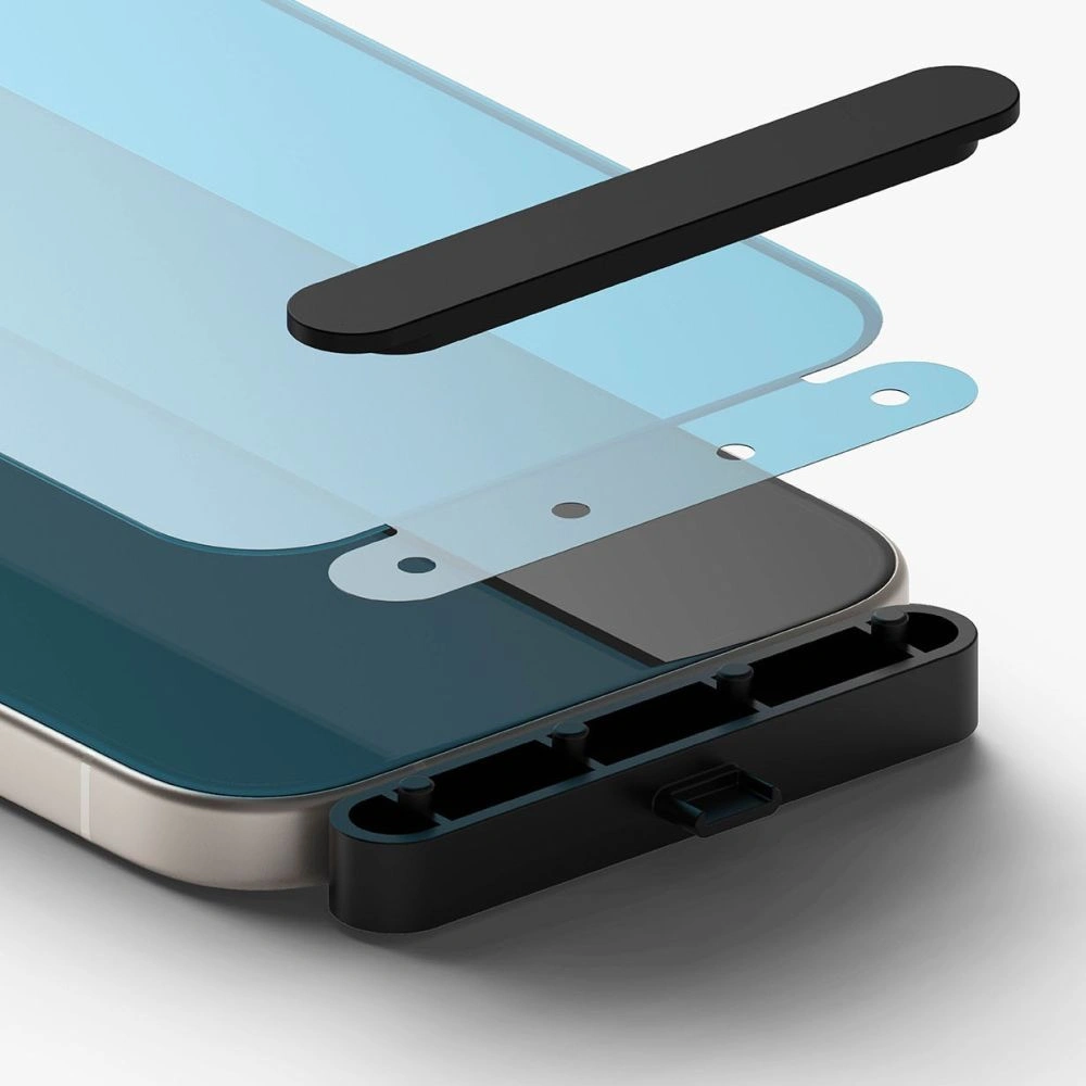 Hurtownia GSM - Sticlă securizată Ringke Tempered Glass Apple iPhone 15 Negru - RGK1871 - {ean13} - Hurt