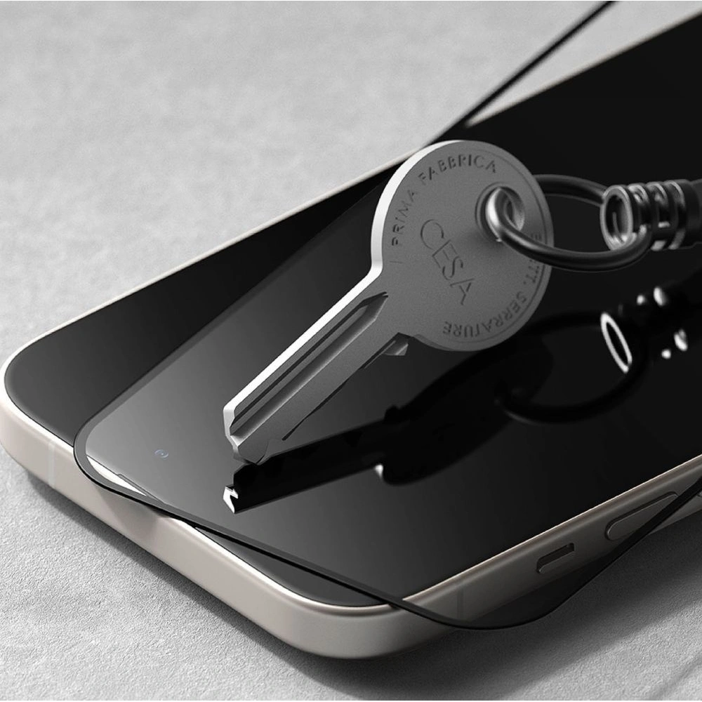 Hurtownia GSM - Szkło hartowane Ringke Tempered Glass Apple iPhone 15 Black - RGK1871 - {ean13} - Hurt