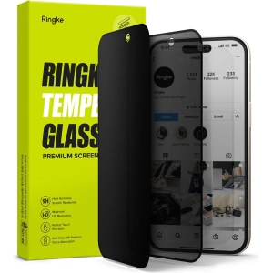 Tvrzené sklo Ringke Tempered Glass Apple iPhone 15 Privacy