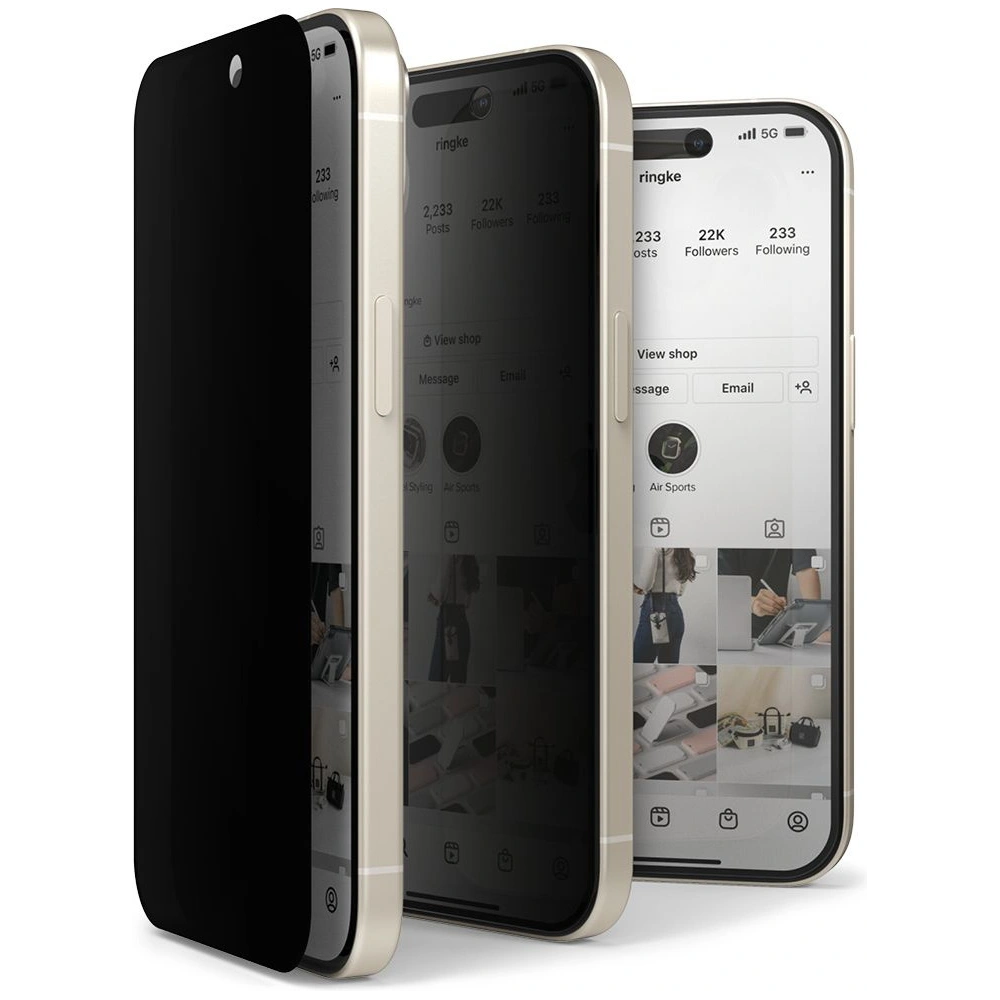 Hurtownia GSM - Gehärtetes Glas Ringke für Apple iPhone 15 Datenschutz - RGK1872 - {ean13} - Hurt