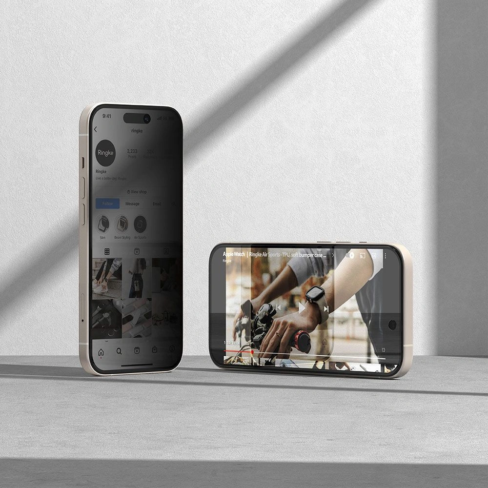 Hurtownia GSM - Gehärtetes Glas Ringke für Apple iPhone 15 Datenschutz - RGK1872 - {ean13} - Hurt