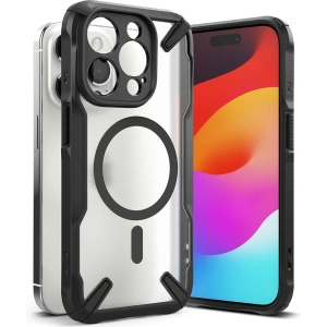 Hurtownia GSM - Etui Ringke Fusion-X Magnetic MagSafe Apple iPhone 15 Pro Max Negru Mat - RGK1873 - {ean13} - Hurt