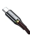 Hurtownia GSM - Kabel USB-C s LED diodou Baseus C-shaped QC 3.0 1m (černý) - BSU376BLK - {ean13} - Hurt