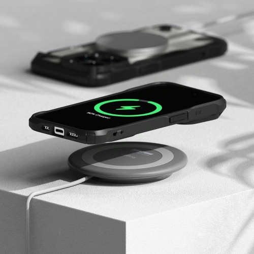 Etui Ringke Fusion-X Magnetic MagSafe Apple iPhone 15 Pro Max Matte Black