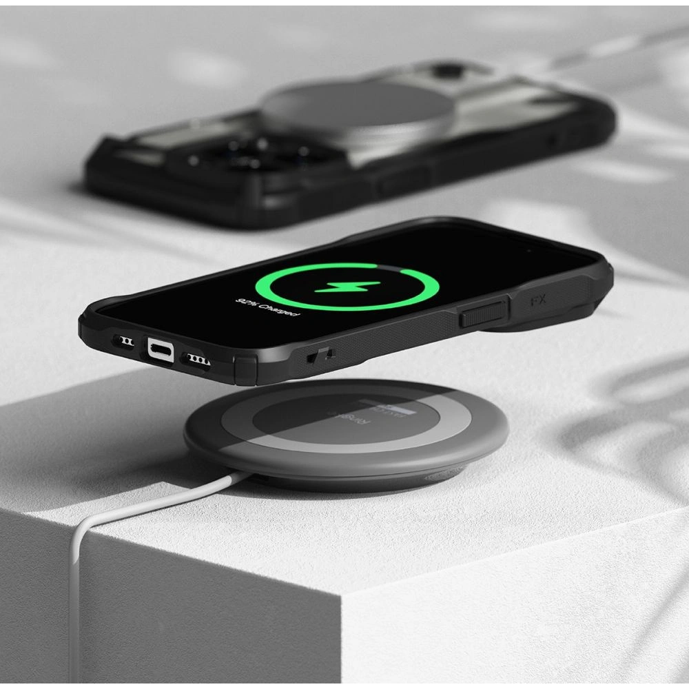Hurtownia GSM - Etui Ringke Fusion-X Magnetic MagSafe Apple iPhone 15 Pro Max Matte Black - RGK1873 - {ean13} - Hurt
