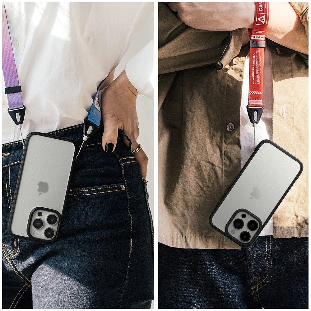 Hurtownia GSM - Etui Ringke Fusion Bold Apple iPhone 15 Pro Max Matně černé - RGK1874 - {ean13} - Hurt