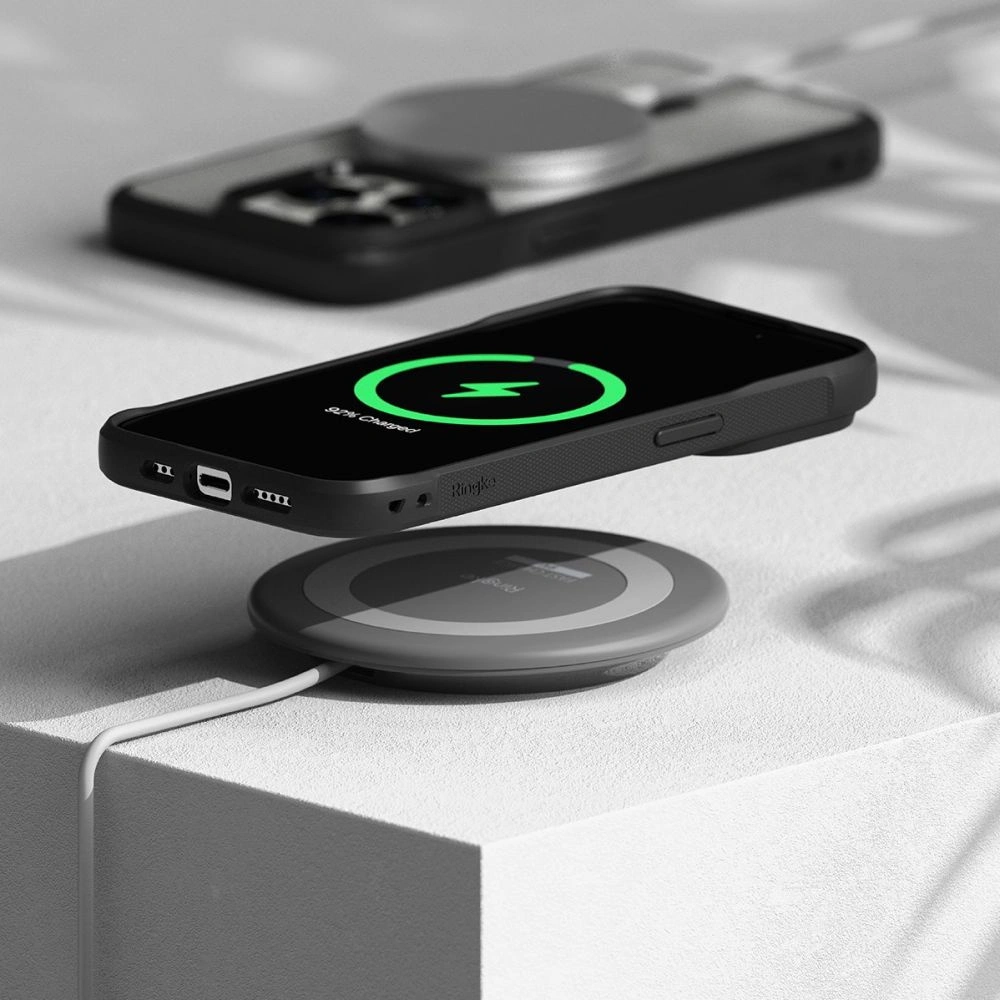 Hurtownia GSM - Etui Ringke Fusion Bold Magnetic MagSafe Apple iPhone 15 Pro Max Matná Černá - RGK1875 - {ean13} - Hurt